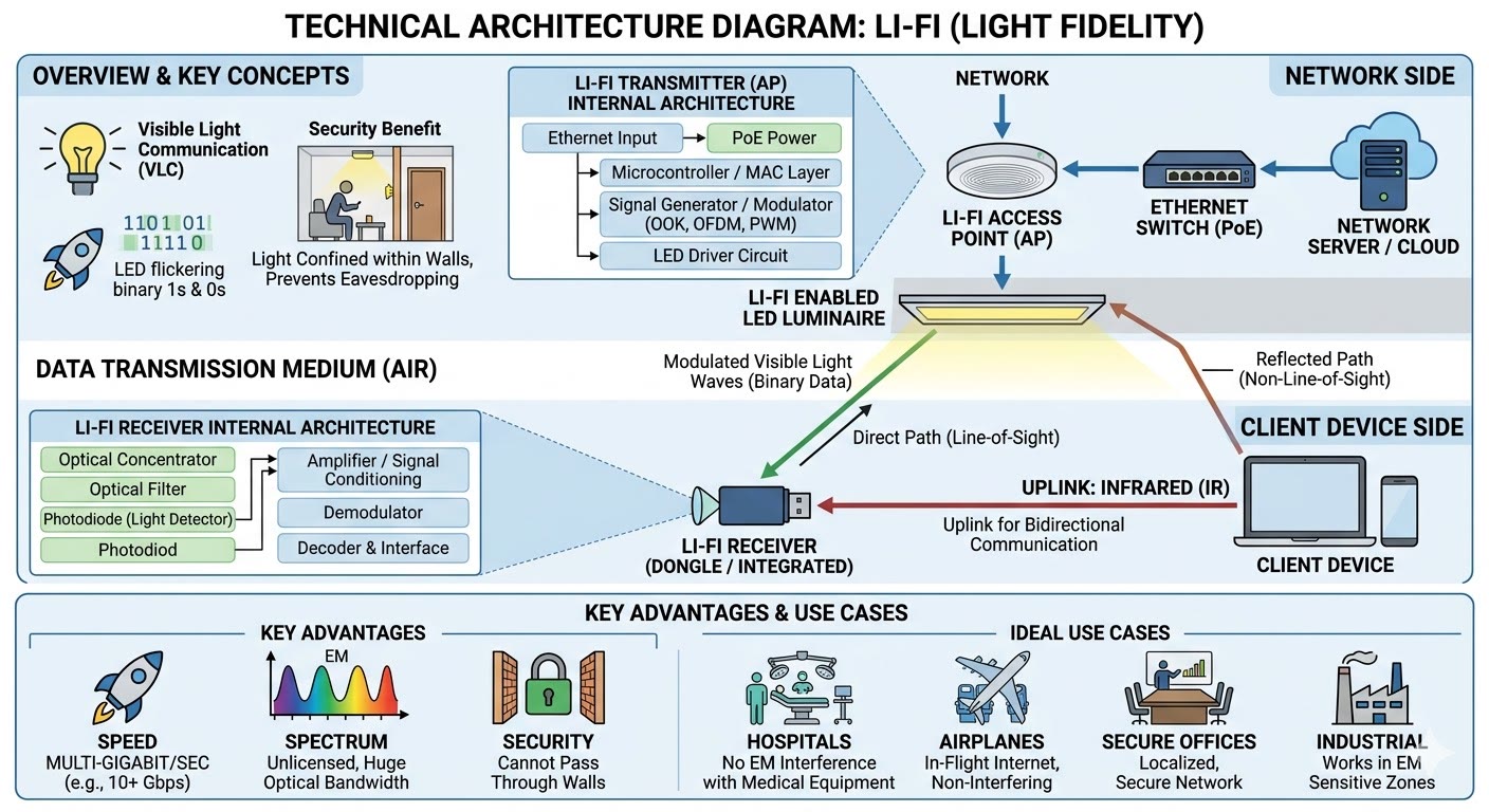 Li-Fi diagram