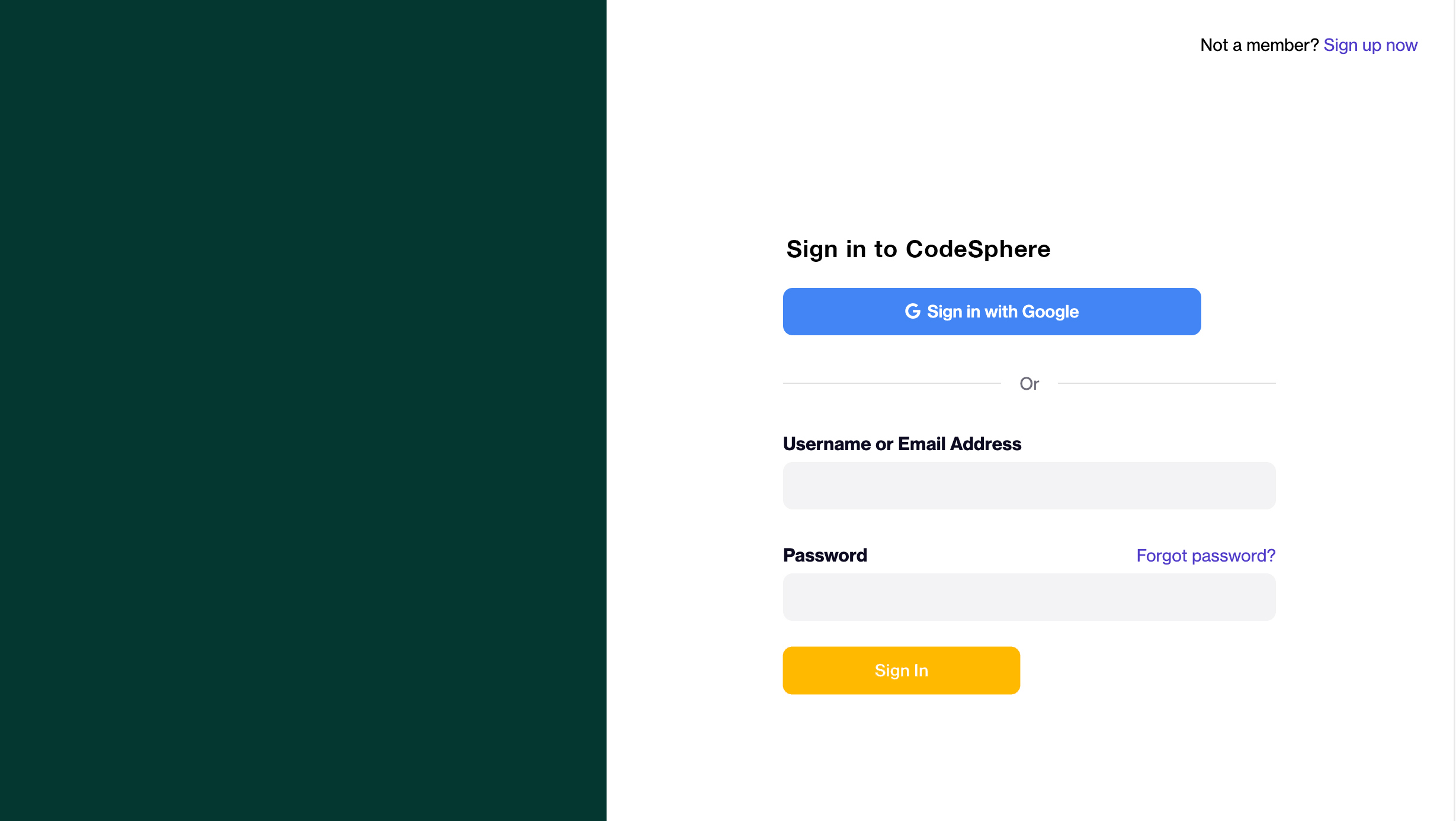 Login UI